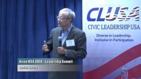 Sandy Chau’s Speech at Asian American Leadership Summit 2018