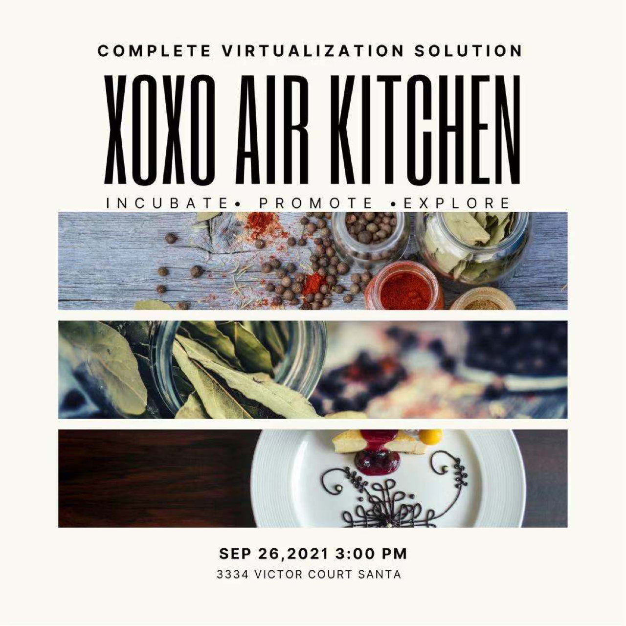 XOXO Air Kitchen , a cutting edge smart cloud kitchen solution in Santa  Clara, Ca. – Ding Ding TV 丁丁电视