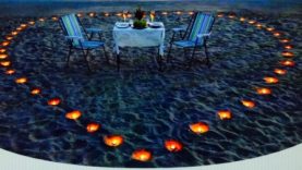 table-and-hearts