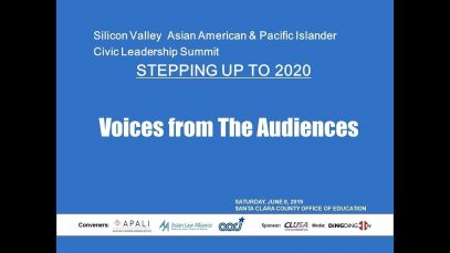 The voice of audience on 2019 Silicon Valley AAPIC Leadership Summit