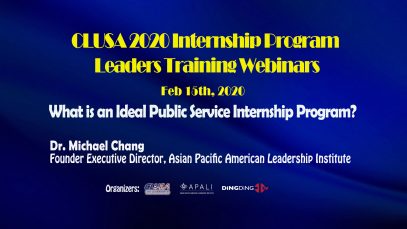 1. Presentation-APALI Dr. Michael Chang