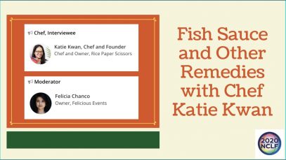 Fish Sauce and Other Remedies with Chef Katie Kwan