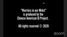 Veterans Day, a special event WARRIORS IN OUR MIDSTS – A CHINESE AMERICAN VETERANS DAY RETROSPECTIVE was on Ding Ding TV Youtube Channel