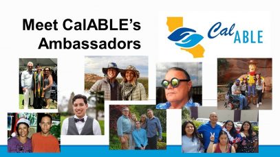 State Disabilities Program Names Ambassadors New video tells how people with disabilities can reach their goals