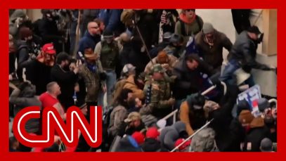 Trump’s impeachment trial begins with stunning riot video