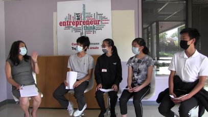 Ding Ding TV Youth Reporter Interview Jing JIng Yang