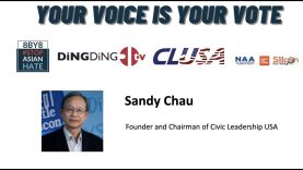 Sandy Chau-Civic Leadership Forum – Your Voice is Your Vote