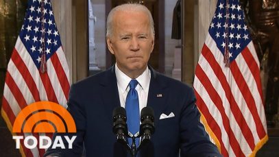 拜登总统在国会山骚乱一周年演讲