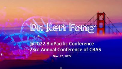 Dr. Scott Liu – the winner of 2022 CABS K. Fong Award in Life Sciences