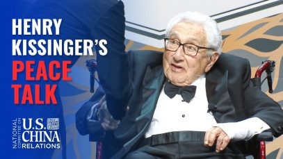 Henry Kissinger Explains the Role of China and The U.S. in Global Peace by Joel Wong