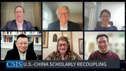 US-China Scholarly Recoupling: The Path Forward – Streamed live on March 28, 2024 by CSIS