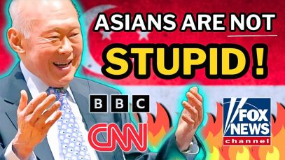 Tiny Singapore Battles with Western Media, featuring Lee Kuan Yew